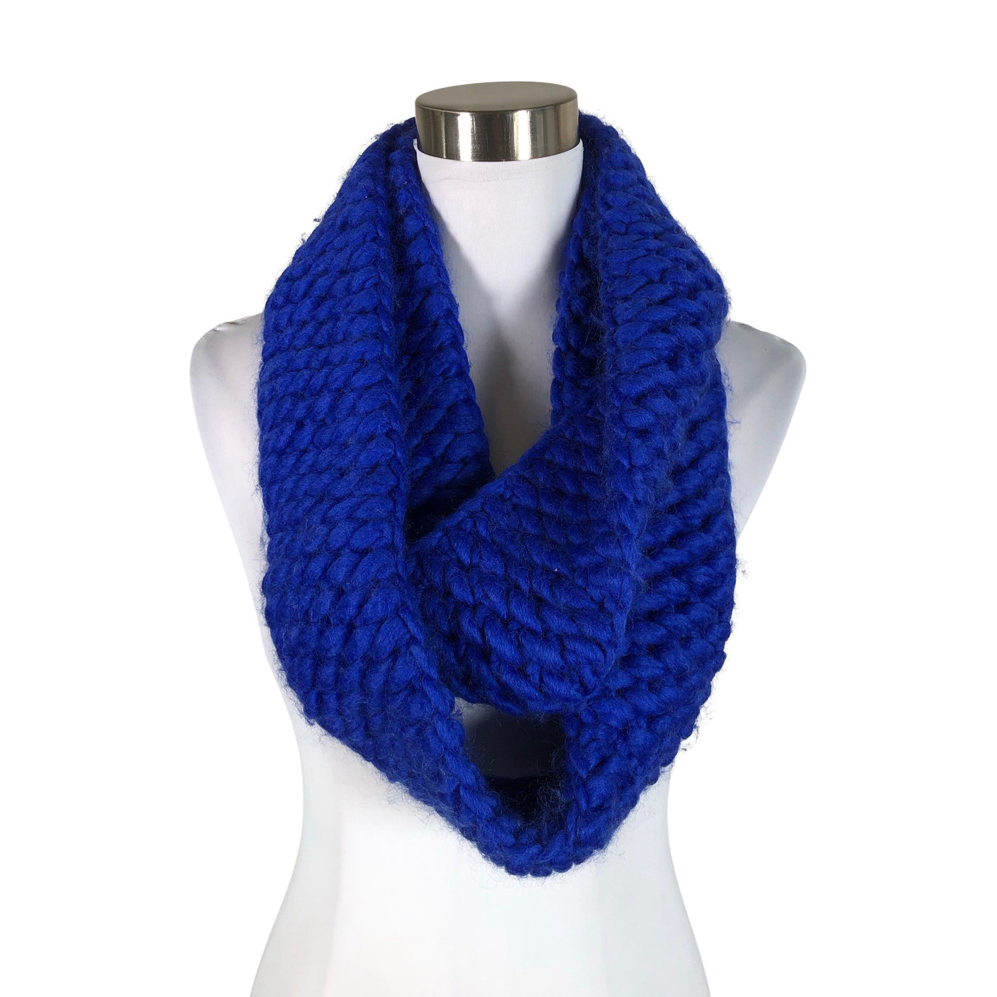 Unisex Handmade - Tuubihuivi, koko Midi - Sininen (1)