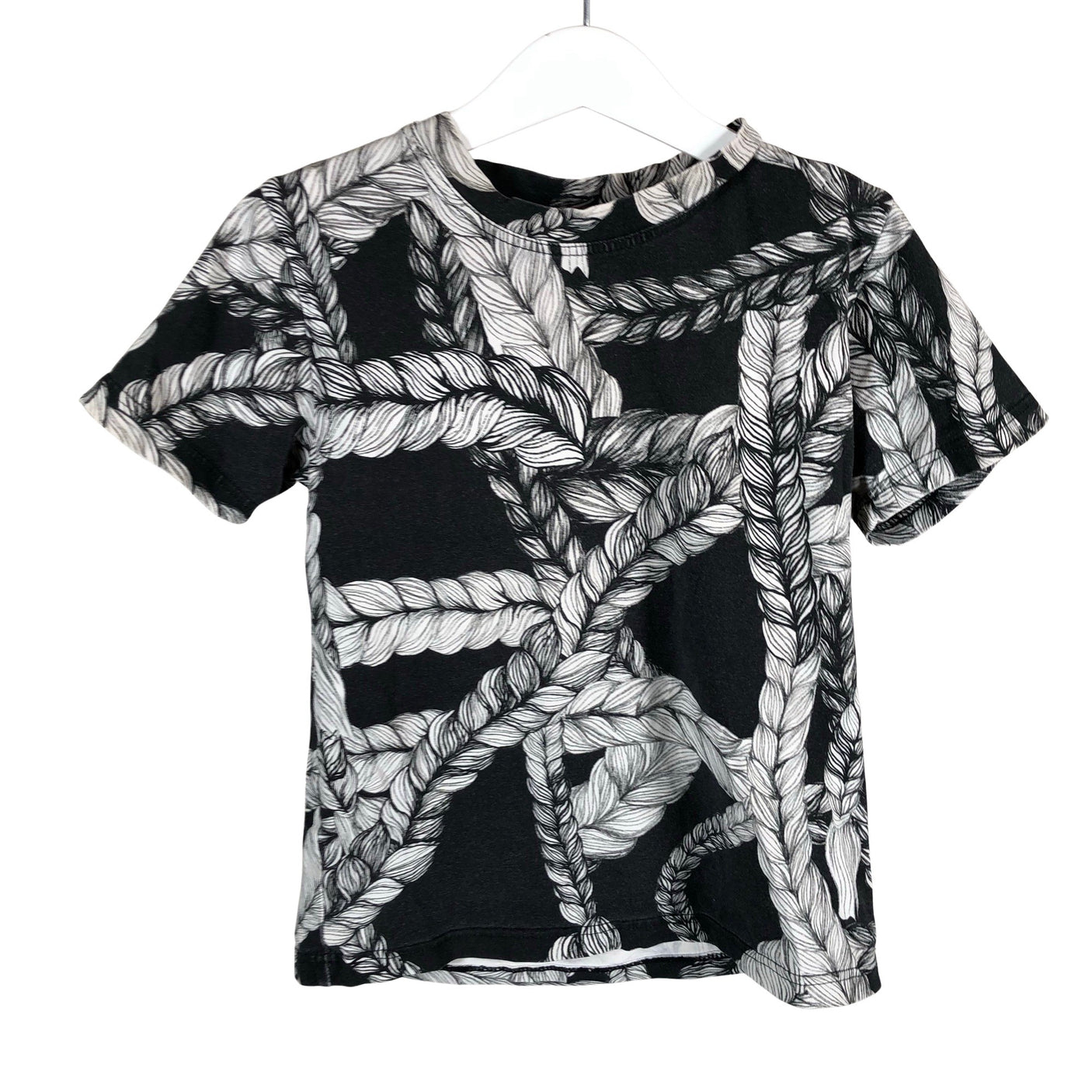 Unisex Vimma - T-paita, koko 116 - 122 - Musta (1)