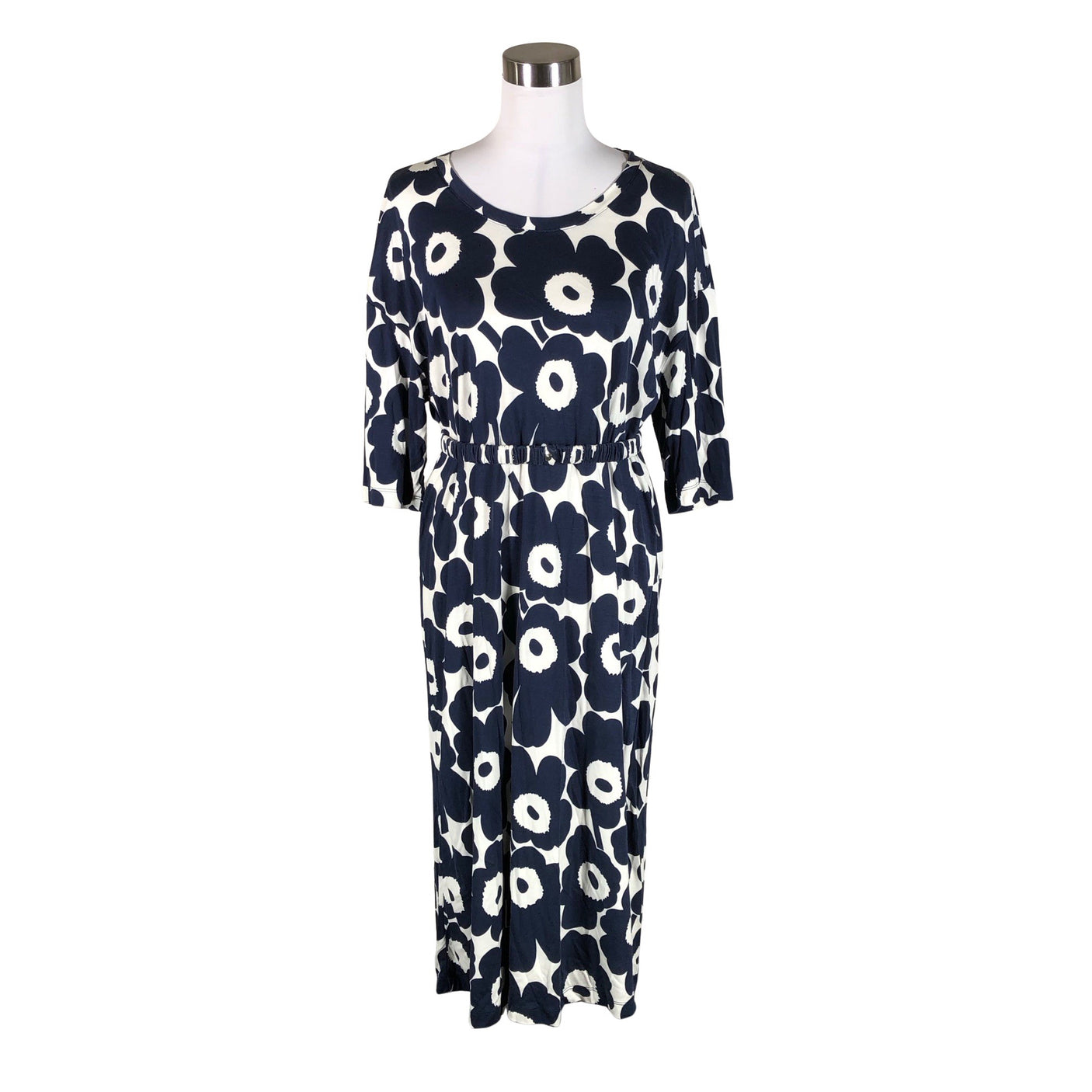 Naisten Marimekko - Trikoomekko, koko 40 - Valkoinen (1)