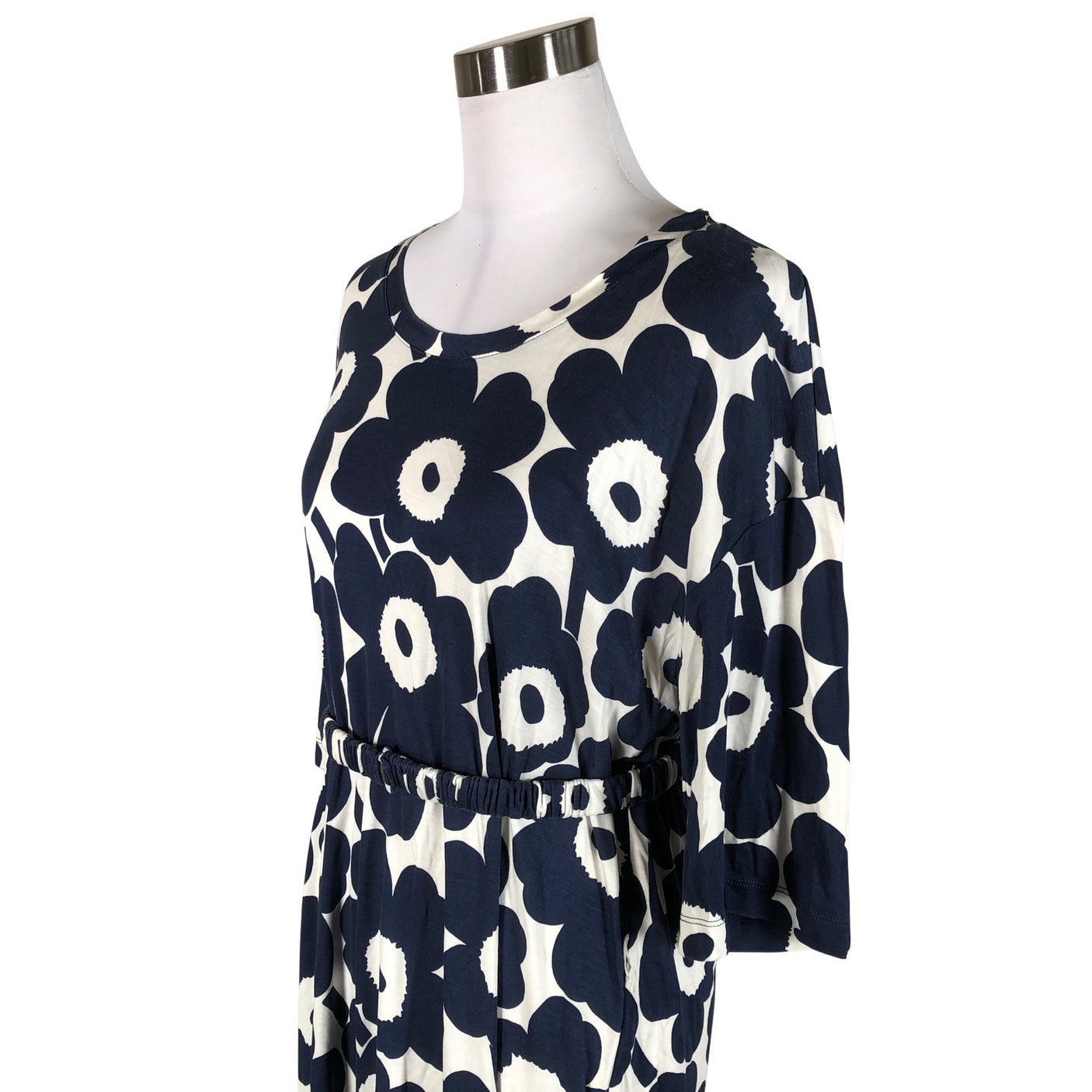 Naisten Marimekko - Trikoomekko, koko 40 - Valkoinen (3)