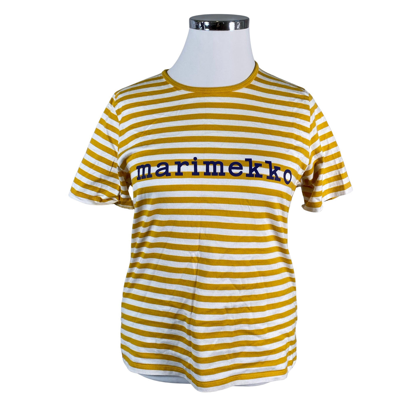 Naisten Marimekko - T-paita, koko 42 - Keltainen (1)
