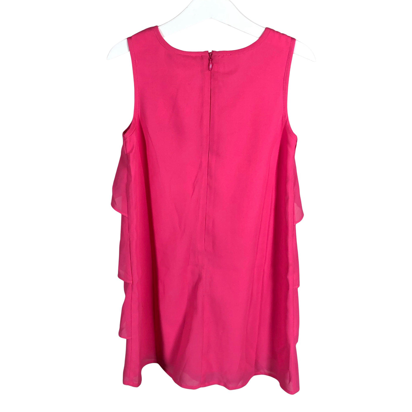 Tyttöjen Happy Girls - Sifonkimekko, koko 116 - 122 - Pinkki (2)