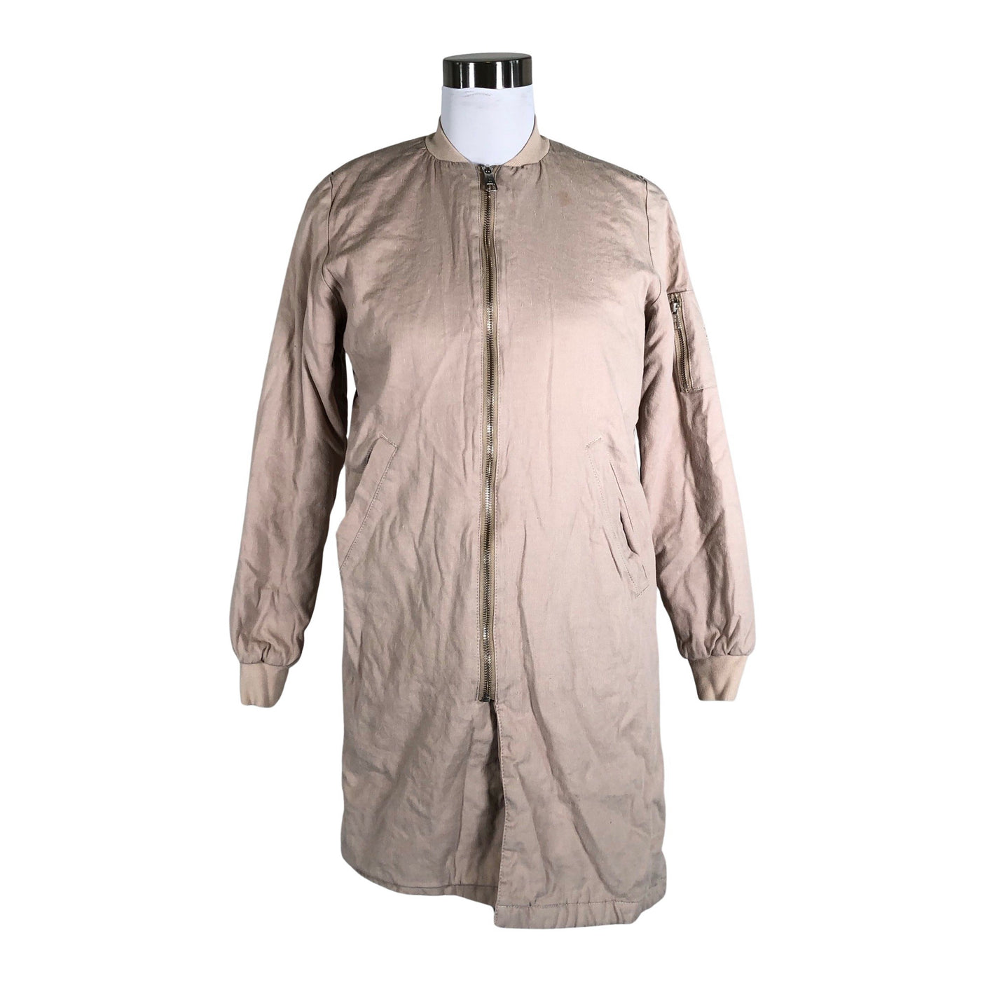 Naisten R-collection - Toppatakki, koko 34 - Beige (1)