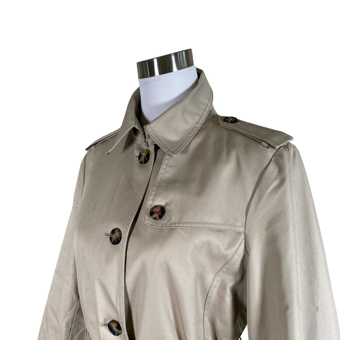 Naisten Tommy Hilfiger - Trenssitakki, koko 40 - Beige (3)