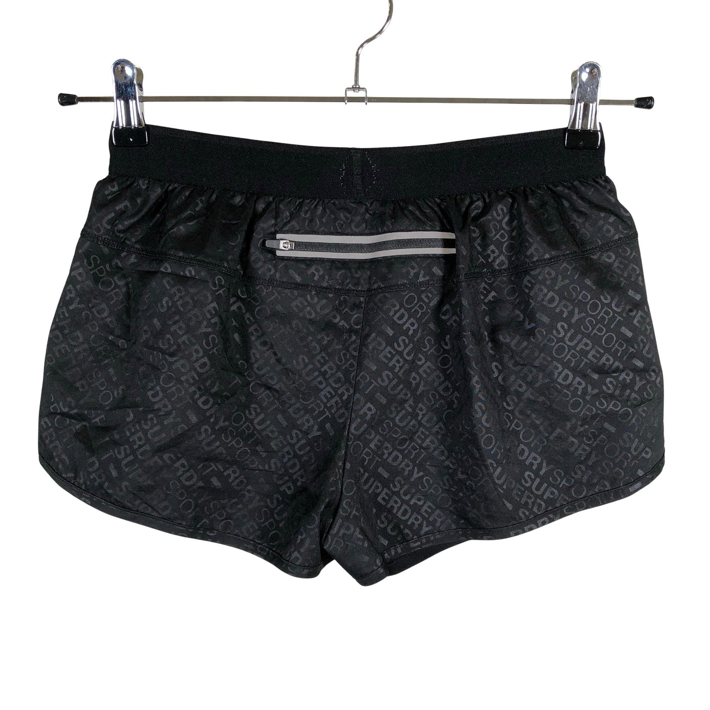 Naisten Superdry - Urheilushortsit, koko 34 - Musta (2)