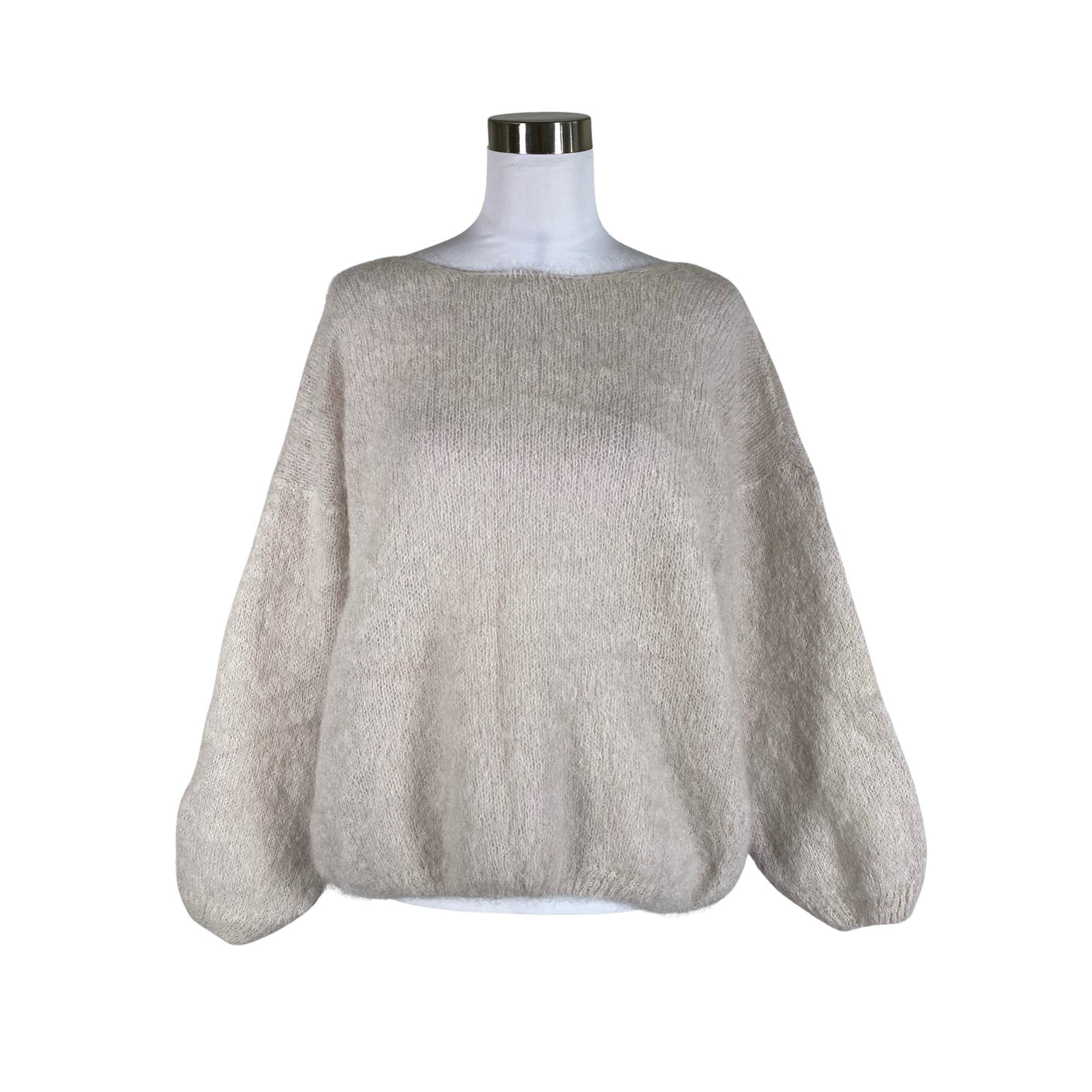 Naisten Americandreams - Neuletakki, koko 38 - Beige (1)