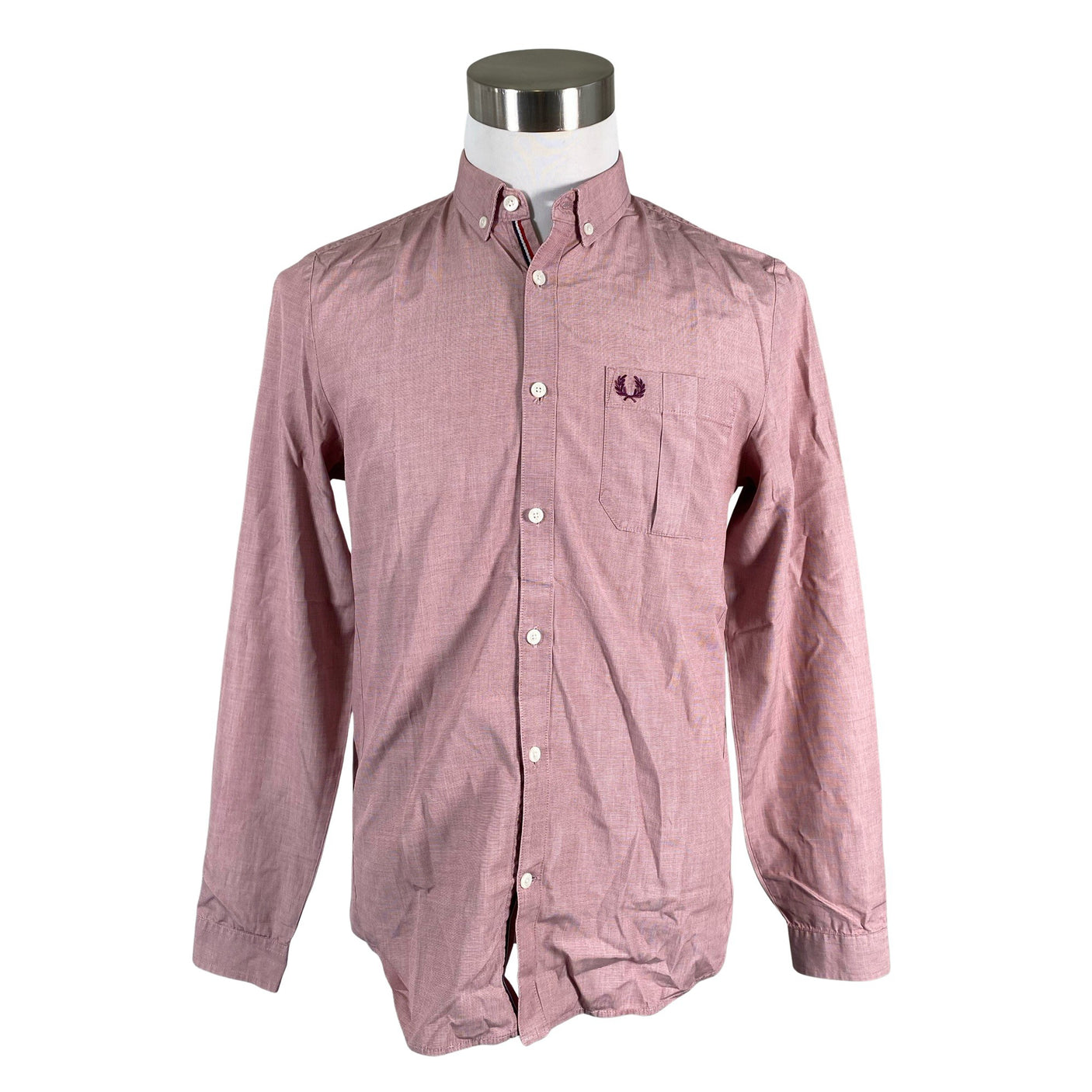 Miesten Fred Perry - Kauluspaita, koko M - Viininpunainen (1)