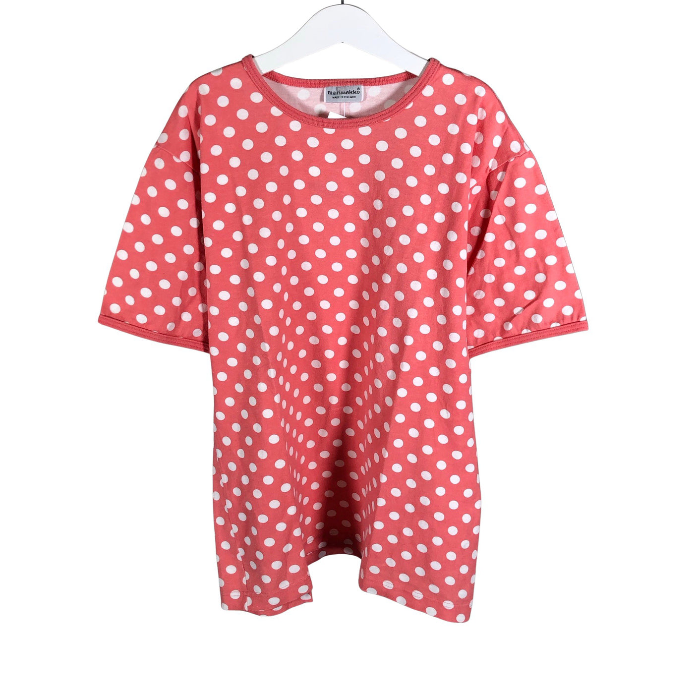 Unisex Marimekko - T-paita, koko 158 - 164 - Vaaleanpunainen (1)