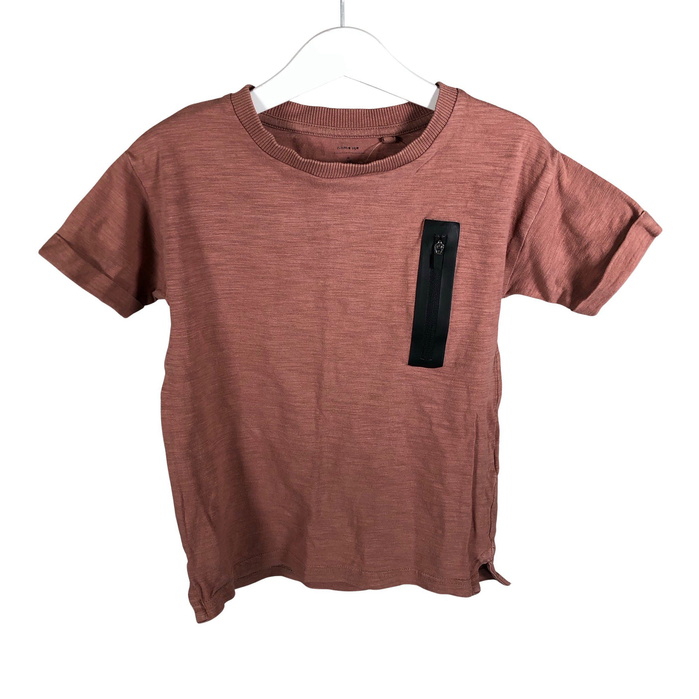 Unisex Name It - T-paita, koko 110 - 116 - Vaaleanpunainen (1)