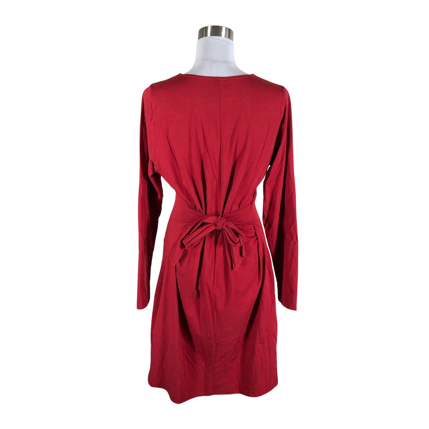 Naisten Kaiko - Trikoomekko, koko 40 - Viininpunainen (2)