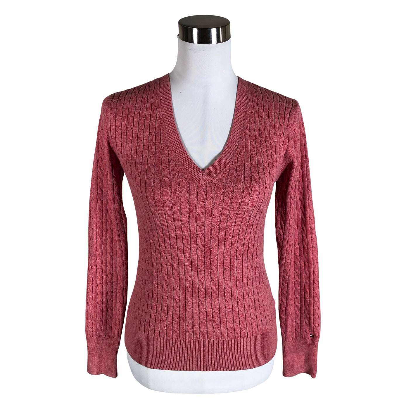 Naisten Tommy Hilfiger - Neulepaita, koko 36 - Vaaleanpunainen (1)