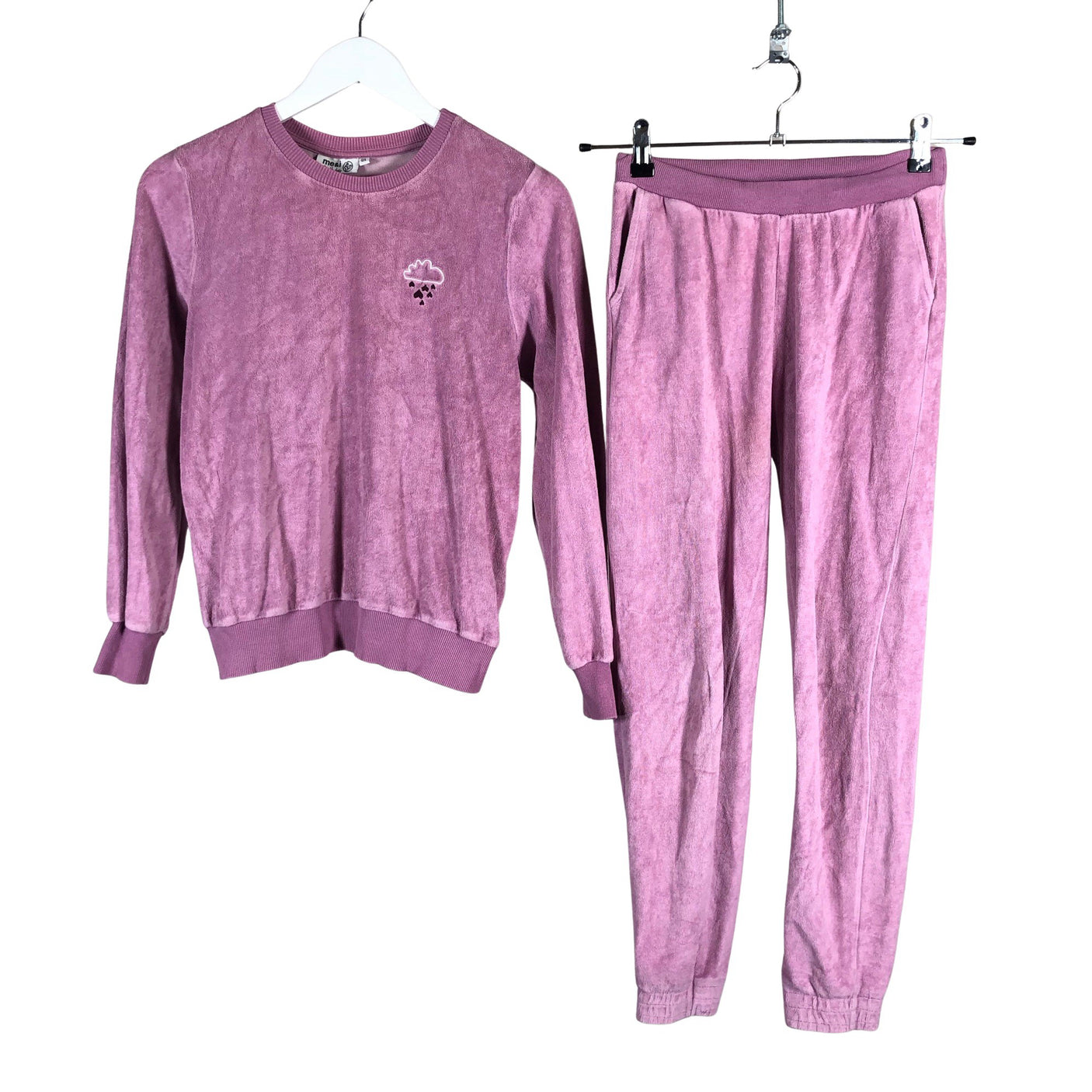 Tyttöjen me&i - Collegeasu, koko 158 - 164 - Violetti (1)