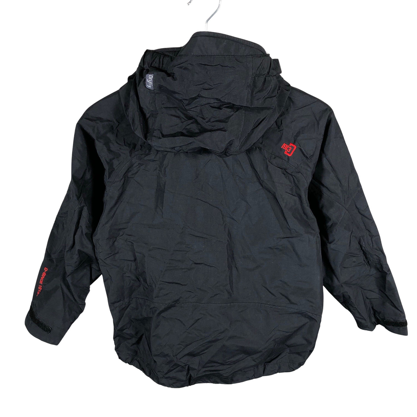 Unisex Didriksons - Välikausitakki, koko 146 - 152 - Musta (2)