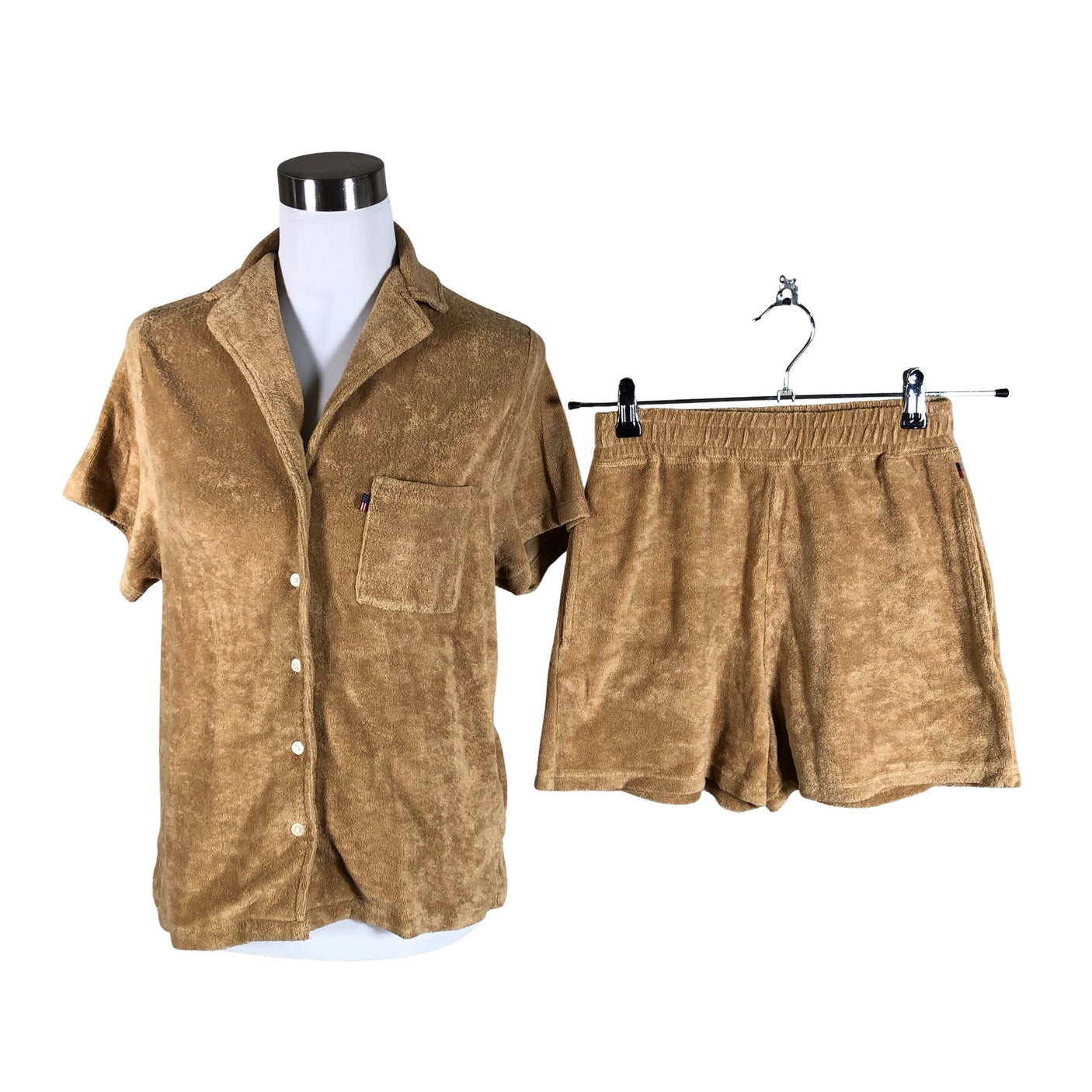 Naisten Lexington - Lyhythihainen pusero, koko 36 - Ruskea (1)