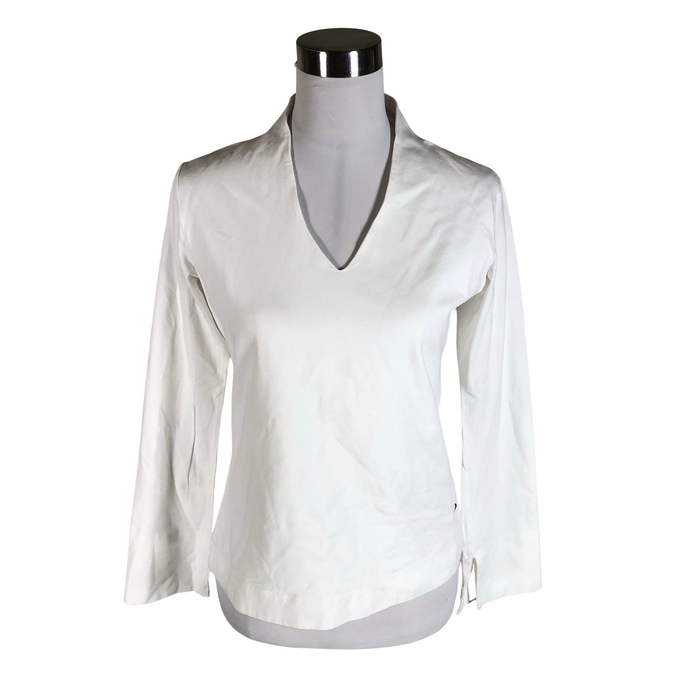 Naisten Boomerang - Trikoopaita, koko 40 - Luonnonvalkoinen (1)