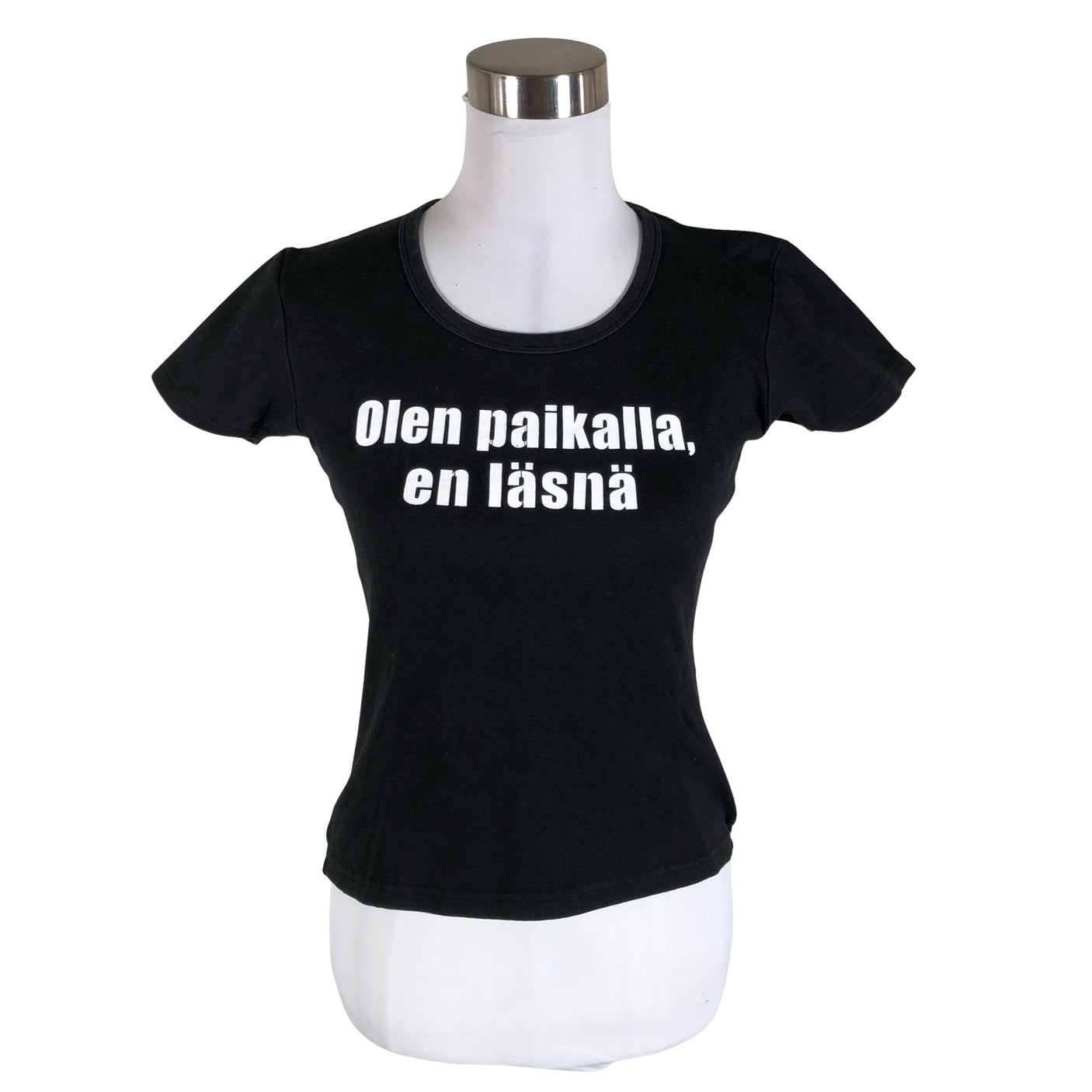 Naisten La Femme - T-paita, koko 36 - Musta (1)