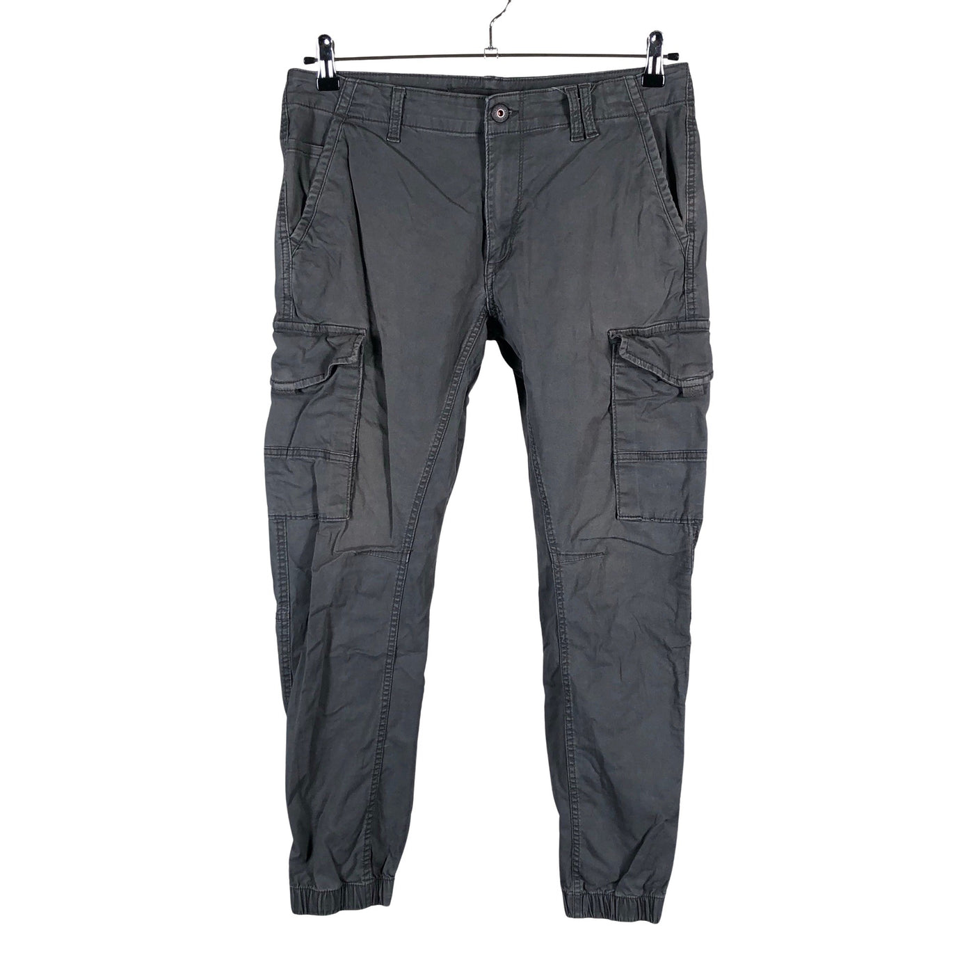 Miesten Jack & Jones - Kangashousut, koko W33 - Harmaa (1)