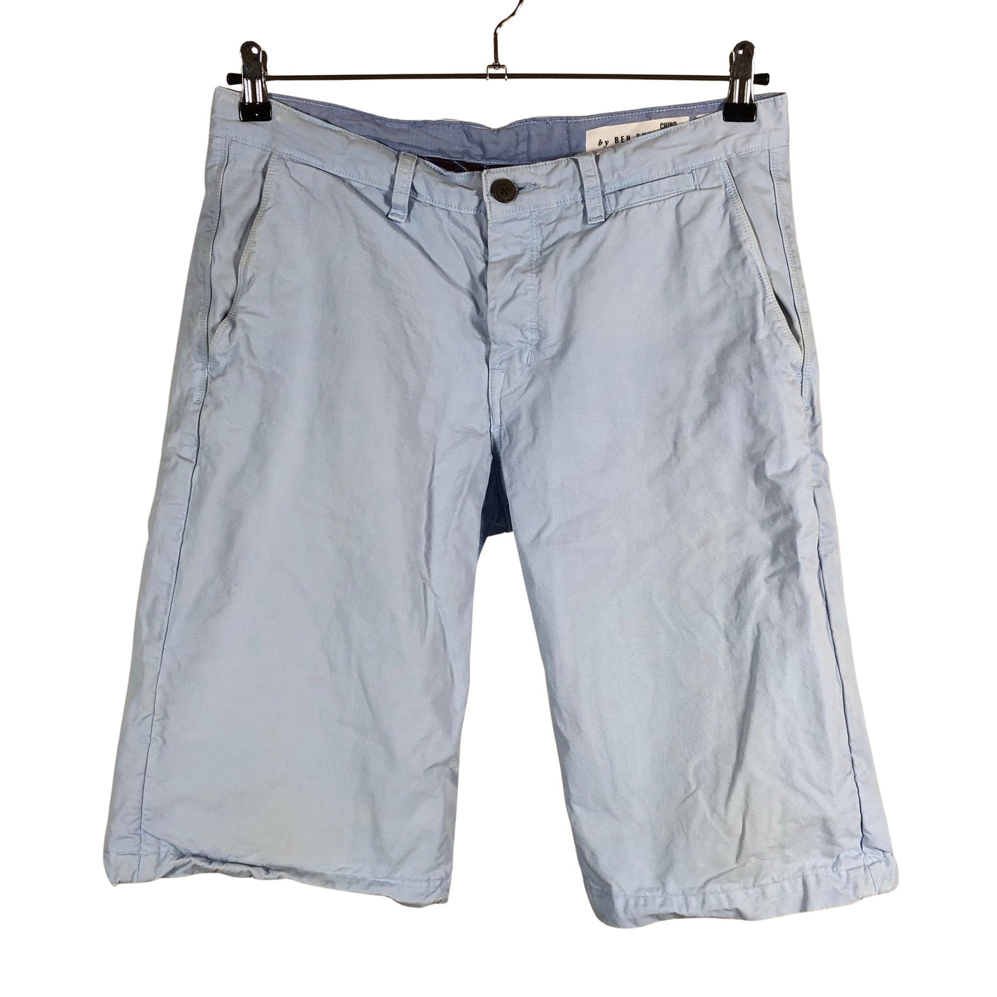 Miesten Ben Sherman - Shortsit, koko W33 - Vaaleansininen (1)