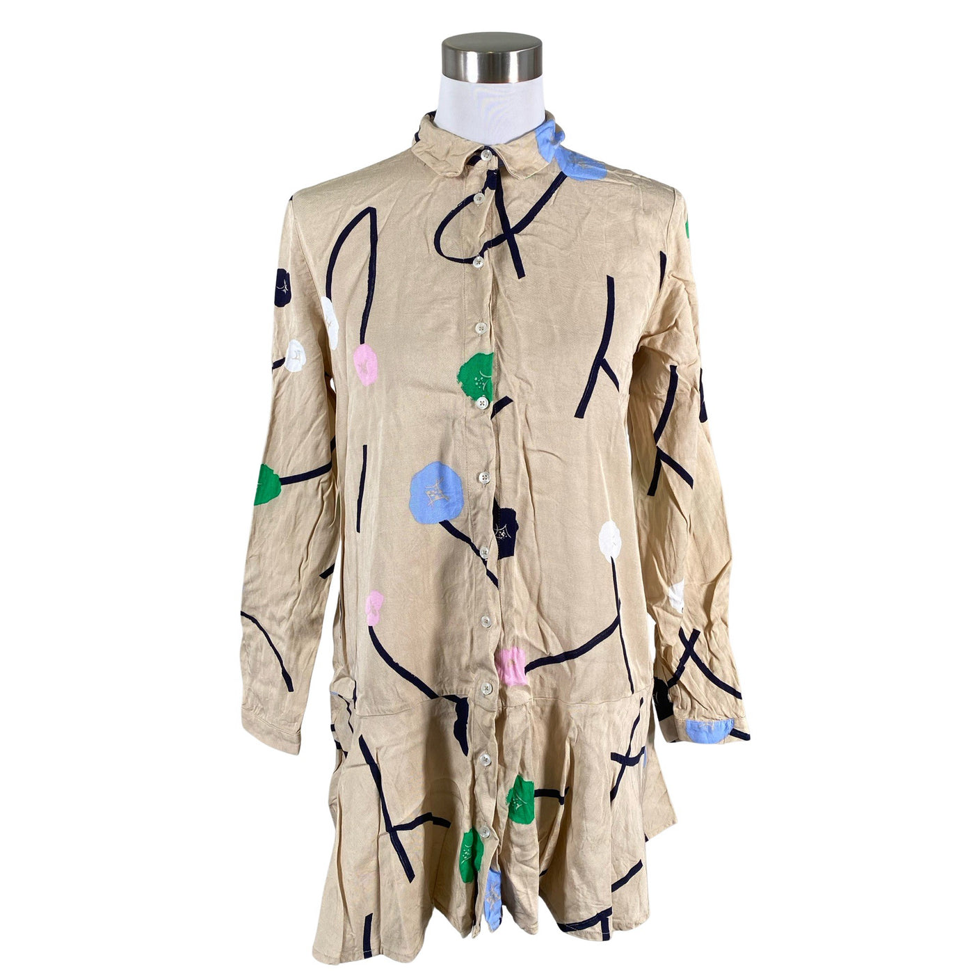 Naisten Nanso - Kangasmekko, koko 40 - Beige (1)