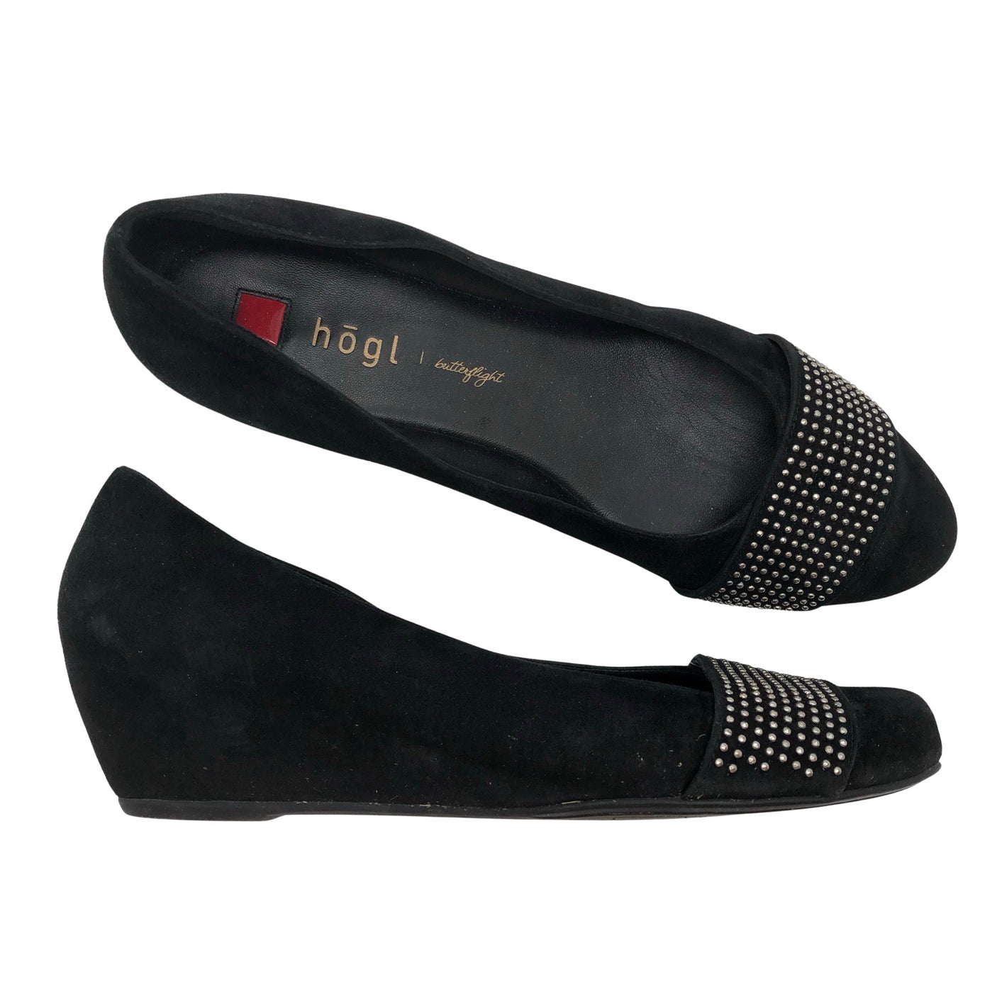 Naisten Högl - Kiilakorkokengät, koko 40 - Musta (1)