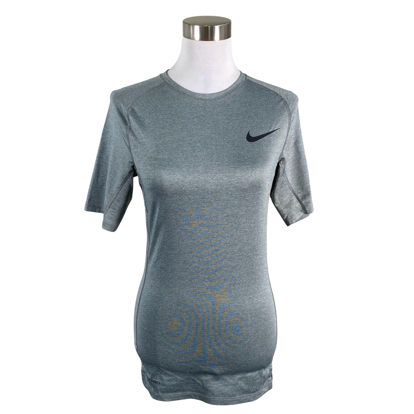 Naisten Nike - Urheilupaita, lyhyet hihat, koko 36 - Harmaa (1)