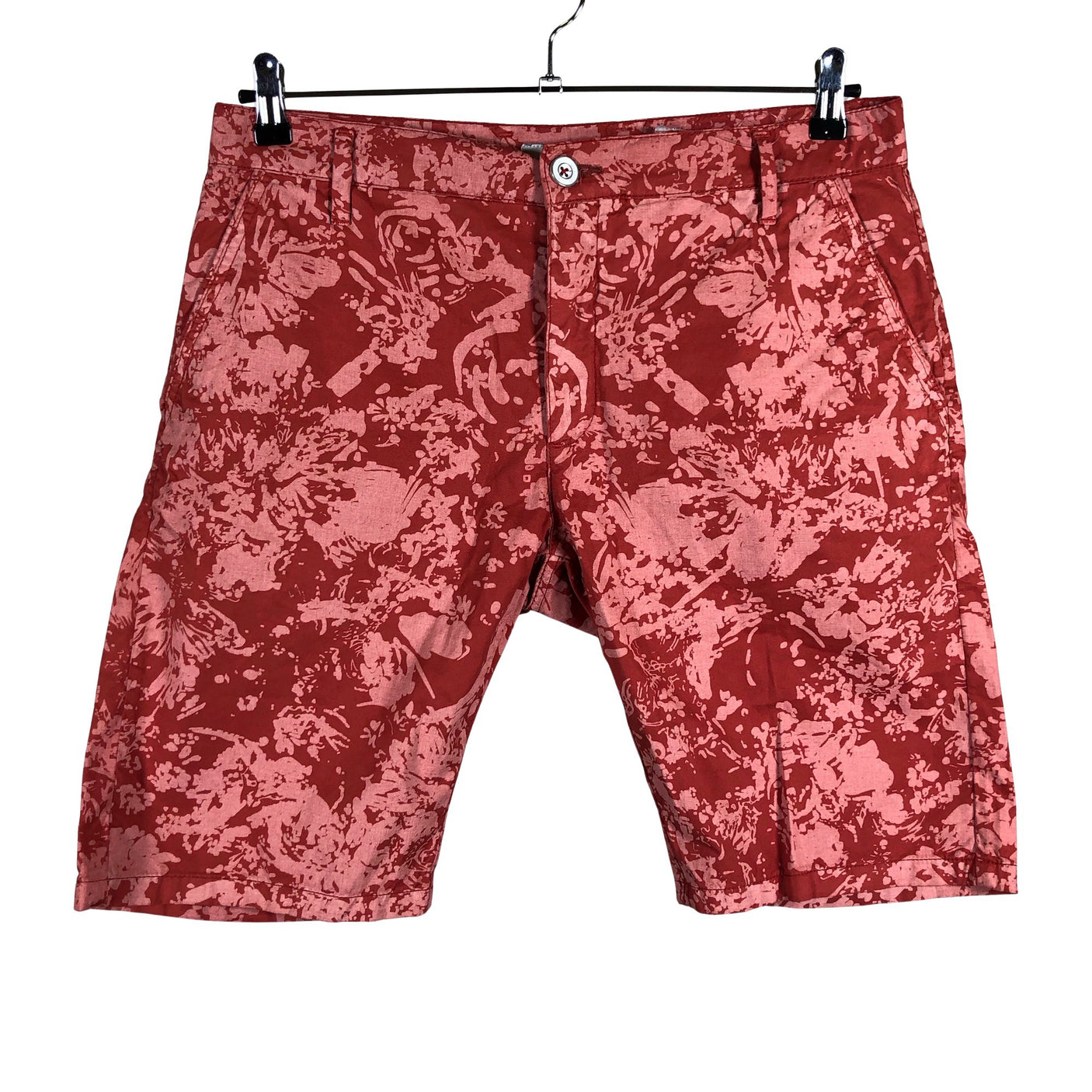 Miesten Elvine - Shortsit, koko W33 - Oranssi (1)