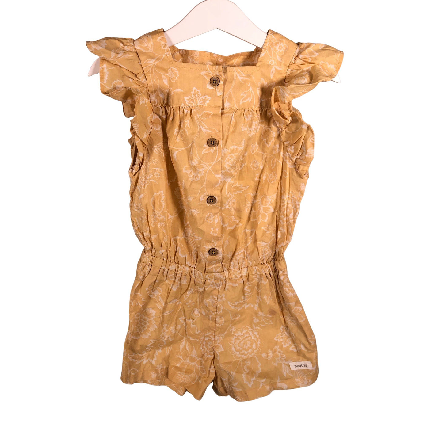 Tyttöjen Newbie - Shortsihaalarit, koko 92 - 98 - Keltainen (1)