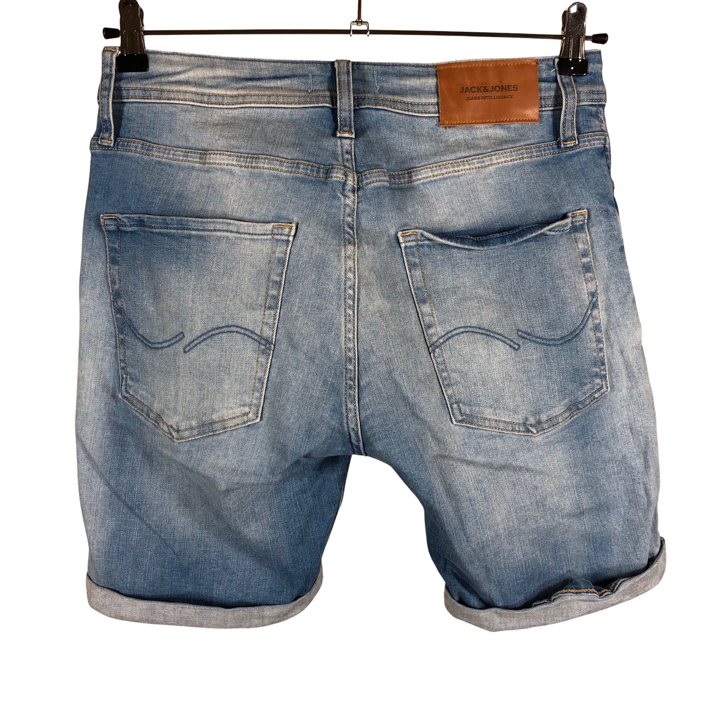 Miesten Jack & Jones - Farkkushortsit, koko S - Vaaleansininen (2)