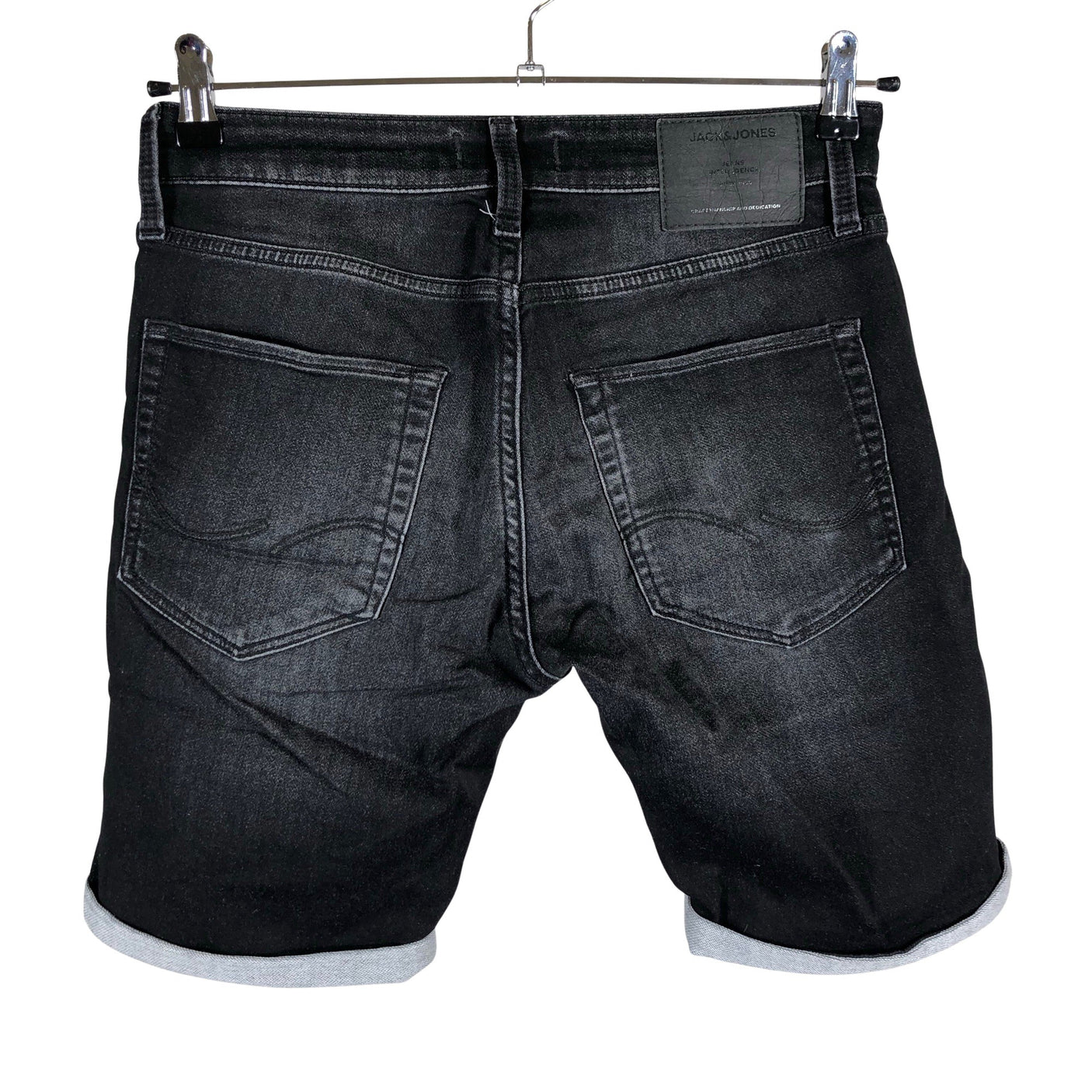 Miesten Jack & Jones - Farkkushortsit, koko XS - Harmaa (2)