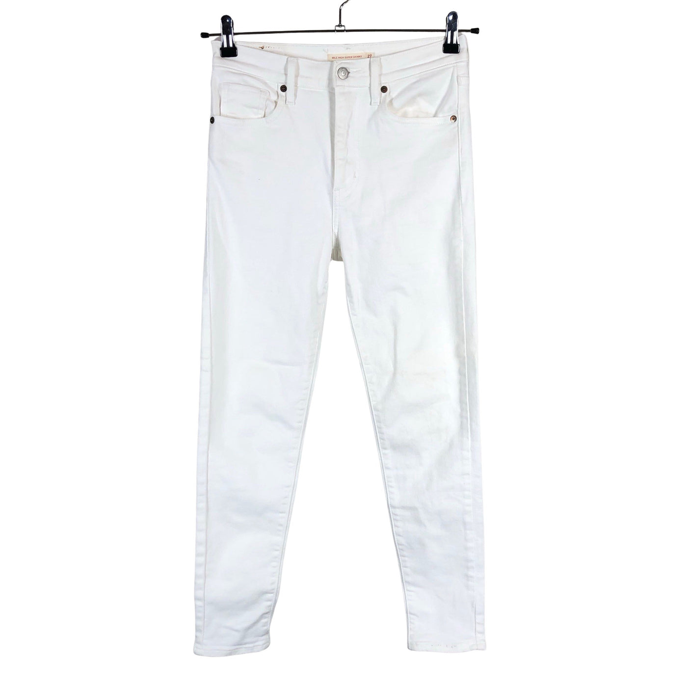 Naisten Levi's - Farkut, koko W27 - Valkoinen (1)