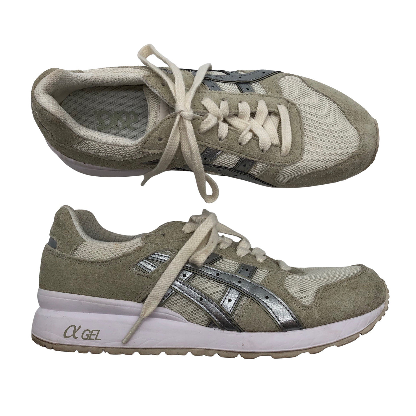 Naisten Asics - Tennarit, koko 39 - Harmaa (1)