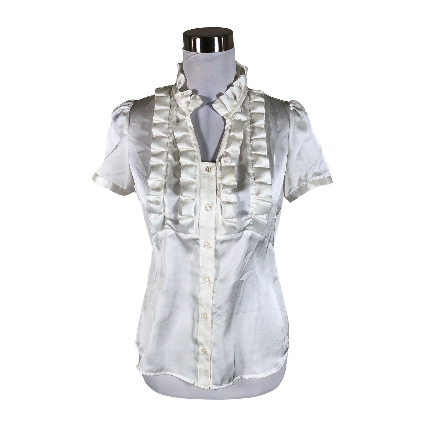 Naisten Your Face - Lyhythihainen pusero, koko 34 - Valkoinen (1)