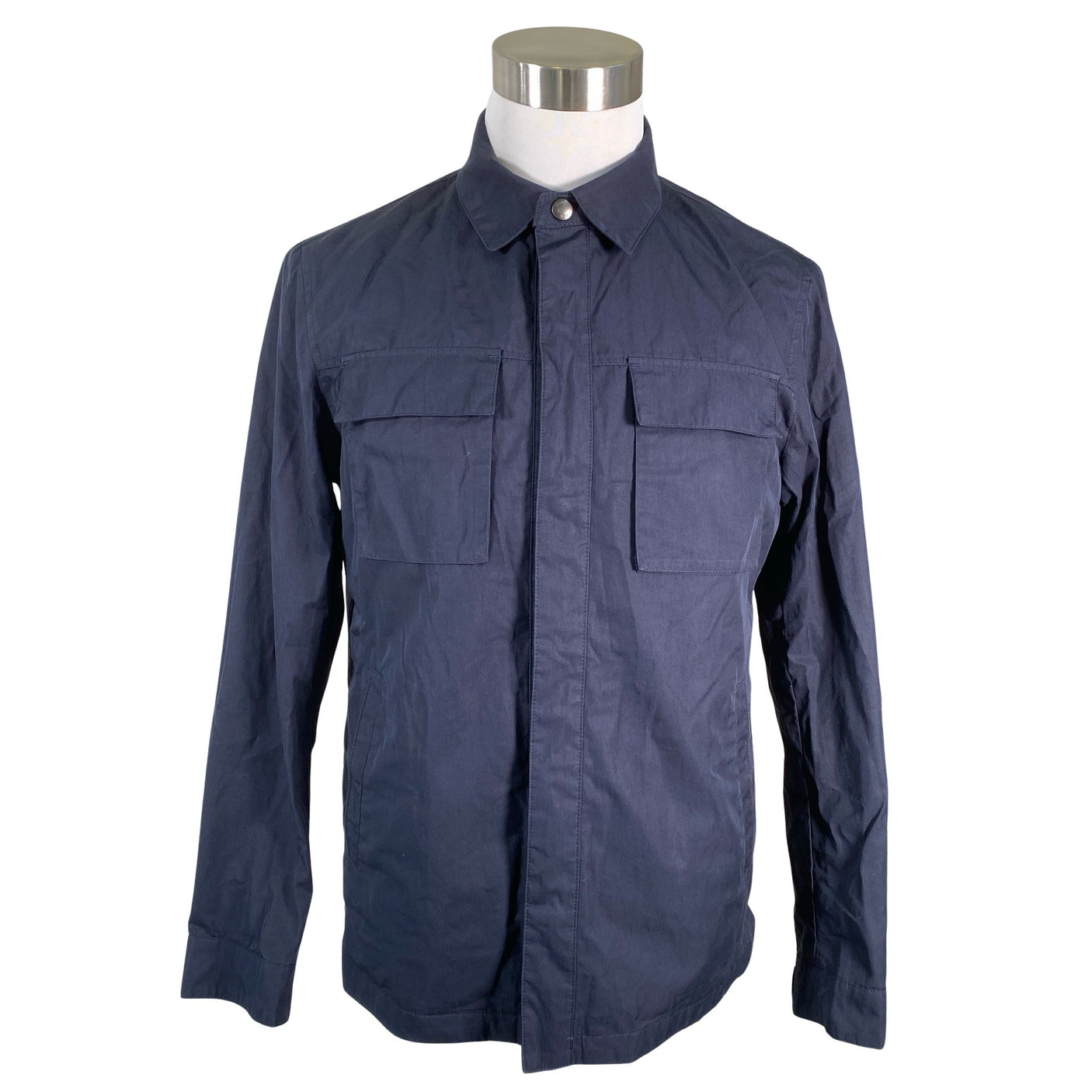 Miesten Massimo Dutti - Ulkoilutakki, koko M - Sininen (1)