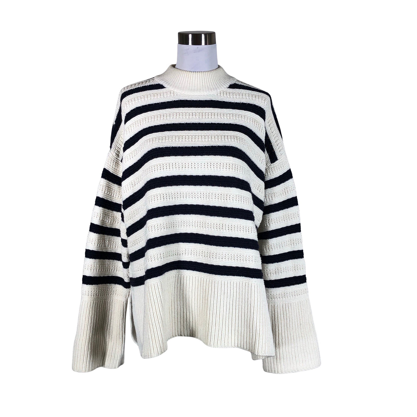 Naisten Samsoe&Samsoe - Neuletunika, koko 36 - Luonnonvalkoinen