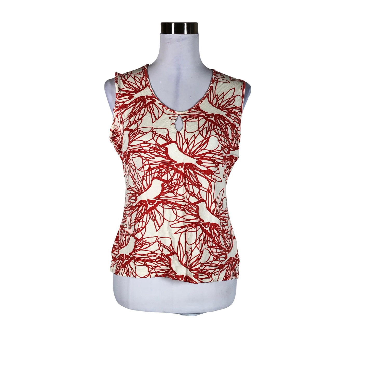 Naisten Nanso - Trikootoppi, koko 40 - Luonnonvalkoinen (1)