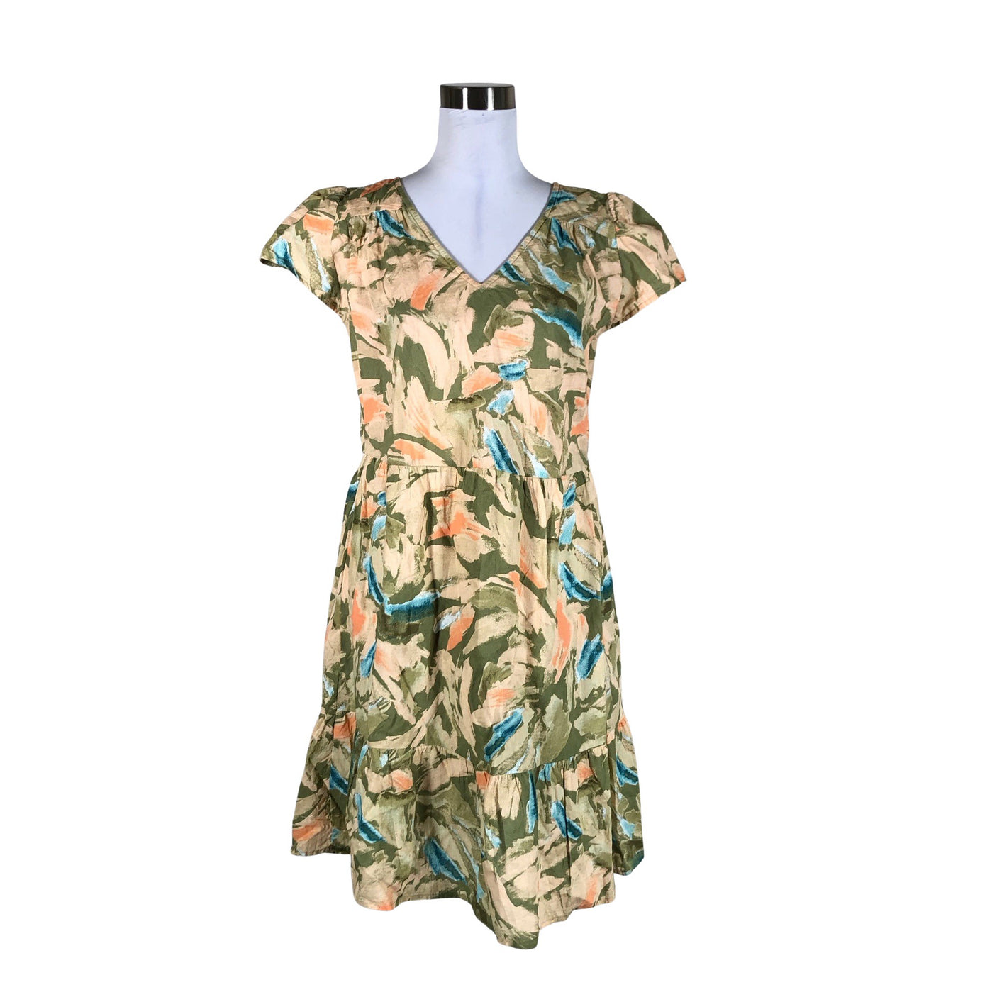 Naisten Esprit - Kangasmekko, koko 38 - Beige (1)