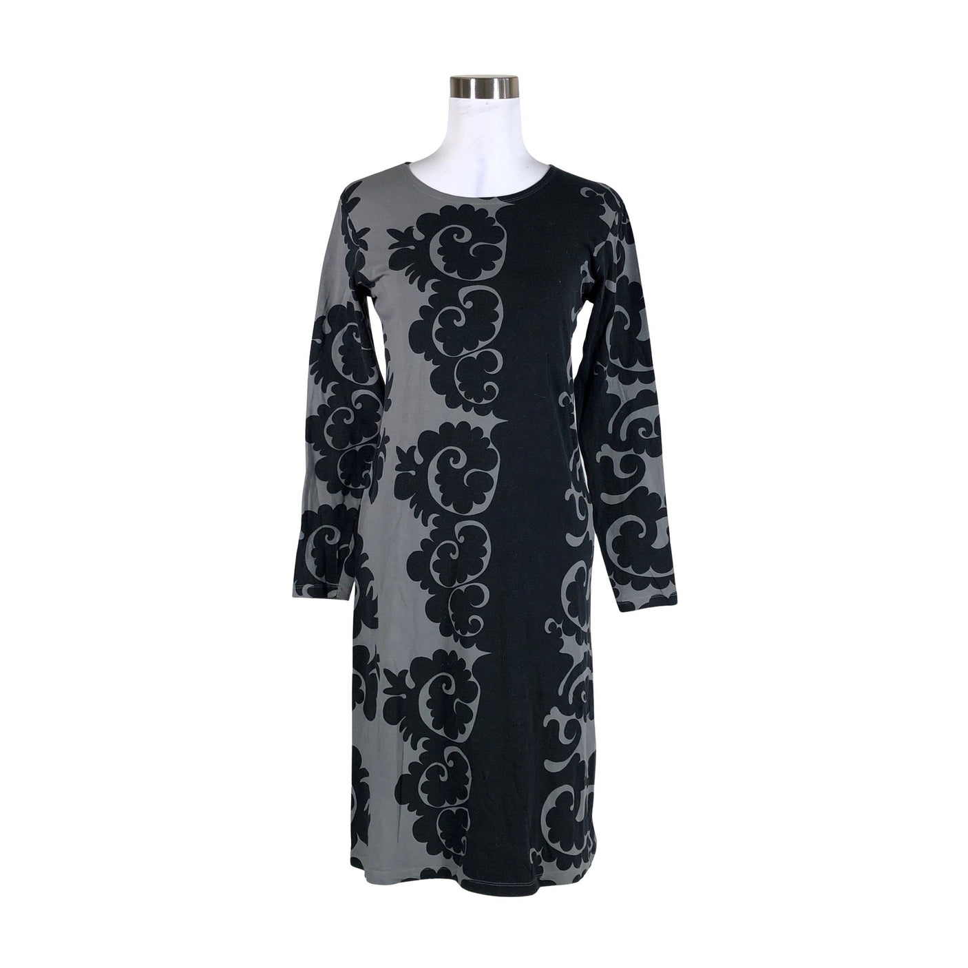 Naisten Marimekko - Trikoomekko, koko 36 - Harmaa (1)