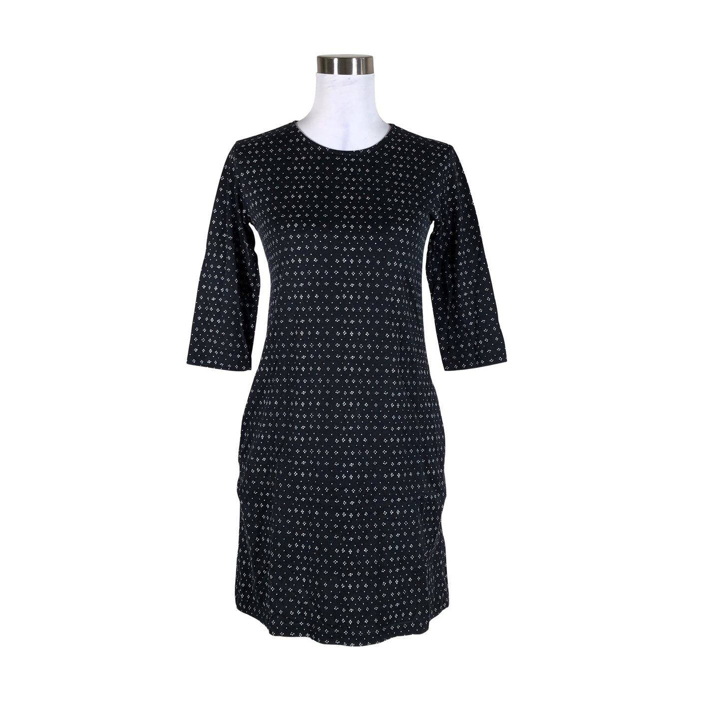 Naisten Marimekko - Trikoomekko, koko 36 - Musta (1)