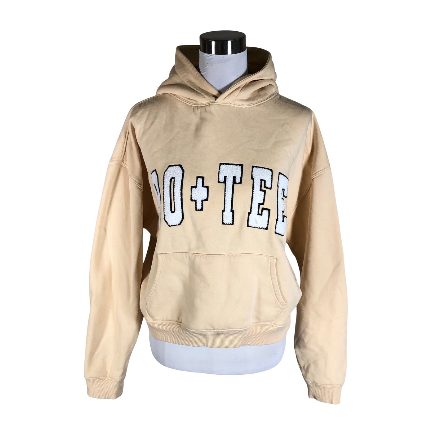 Naisten Bo+Tee - Huppari, koko 34 - Beige (1)