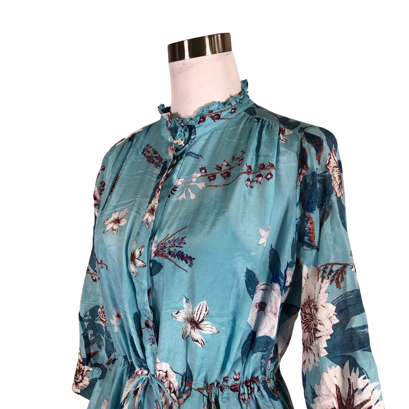 Naisten Diane von Furstenberg - Kangasmekko, koko 36 - Vaaleansininen (3)