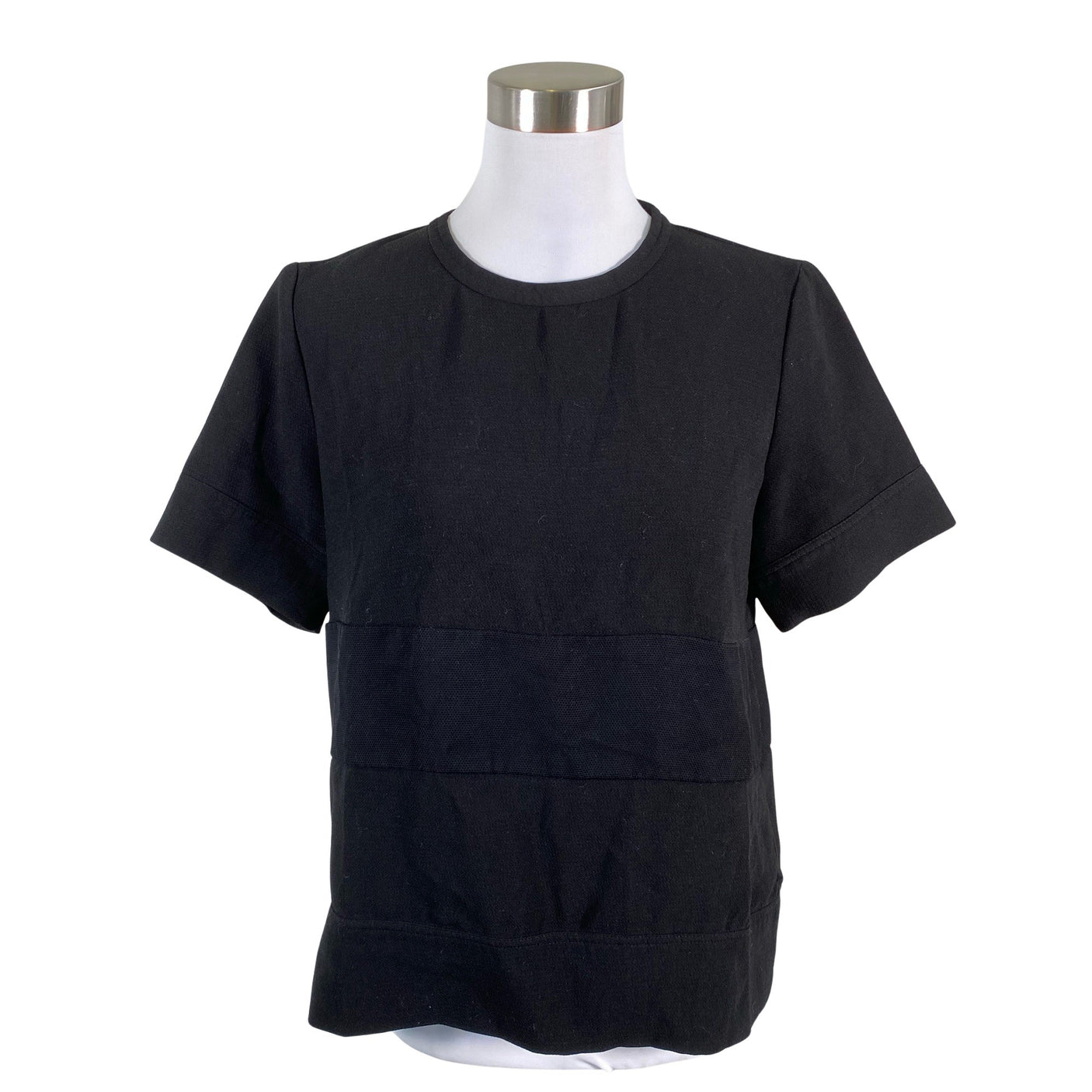 Naisten Samsoe&Samsoe - Lyhythihainen pusero, koko 38 - Musta (1)