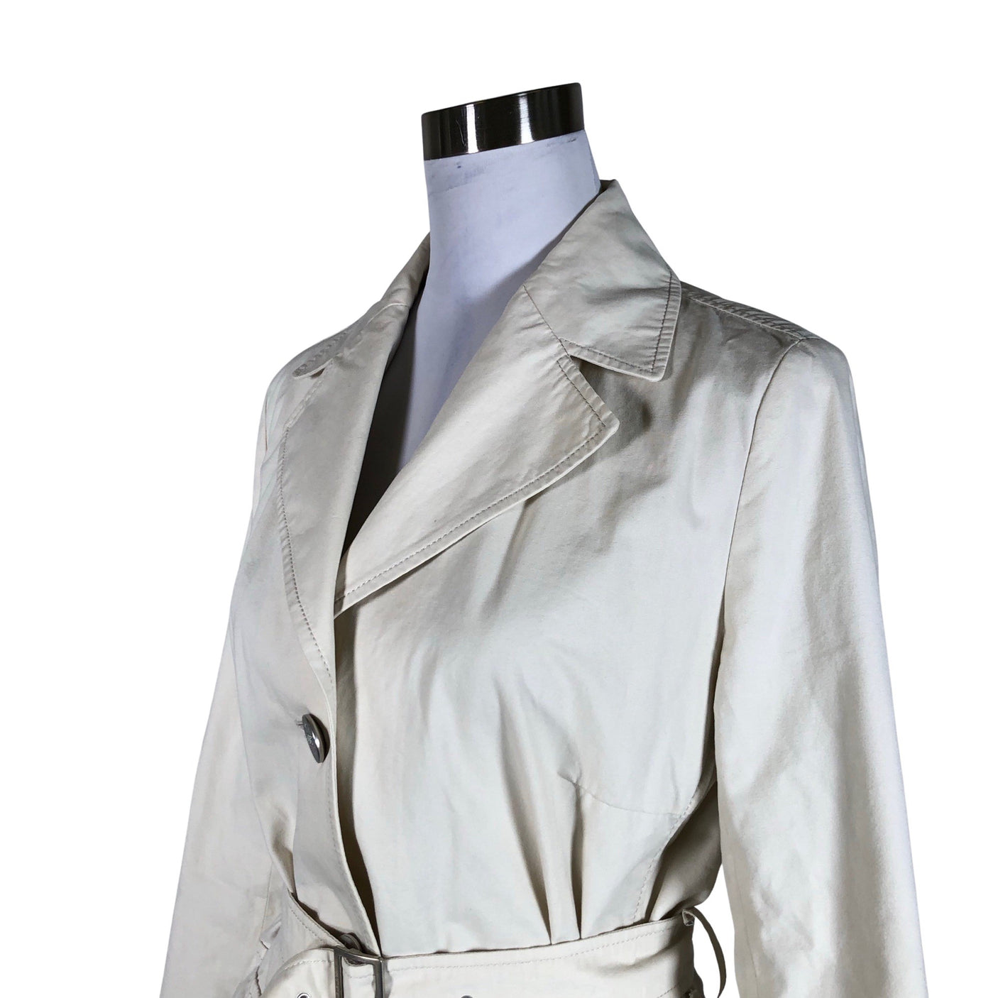 Naisten Burberry - Trenssitakki, koko 38 - Beige (3)