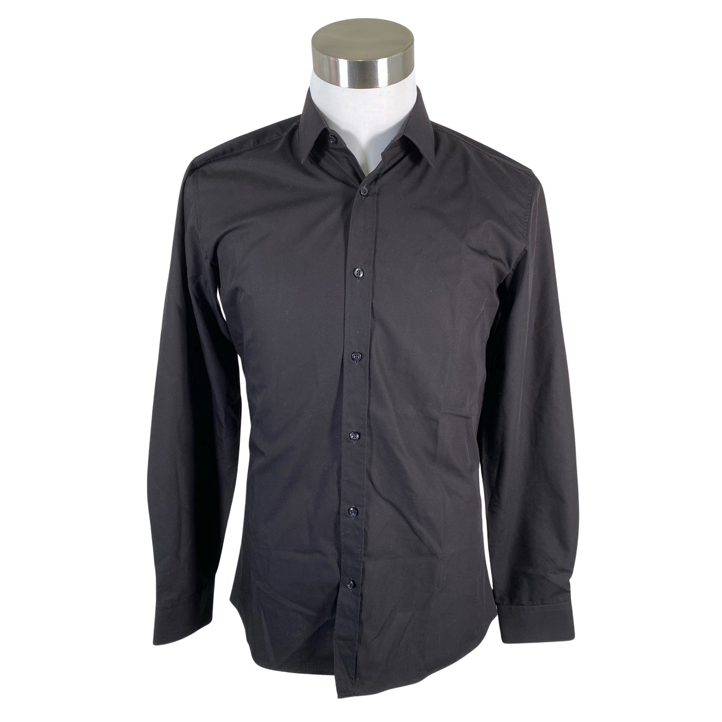 Miesten Hugo Boss - Kauluspaita, koko S - Musta (1)