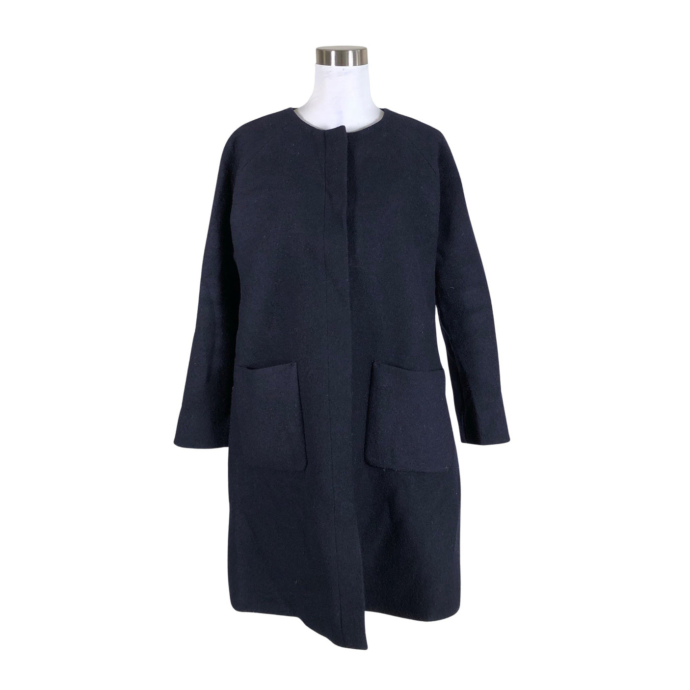 Naisten COS - Villakangastakki, koko 38 - Sininen (1)