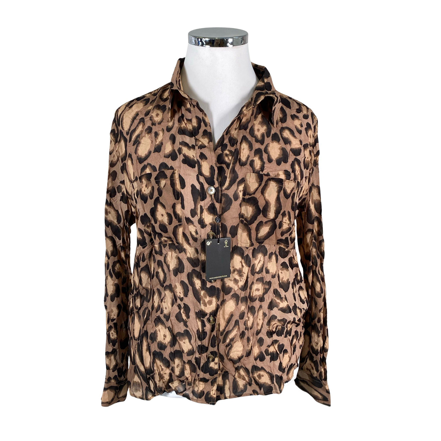 Naisten Massimo Dutti - Pusero, koko 44 - Ruskea (1)