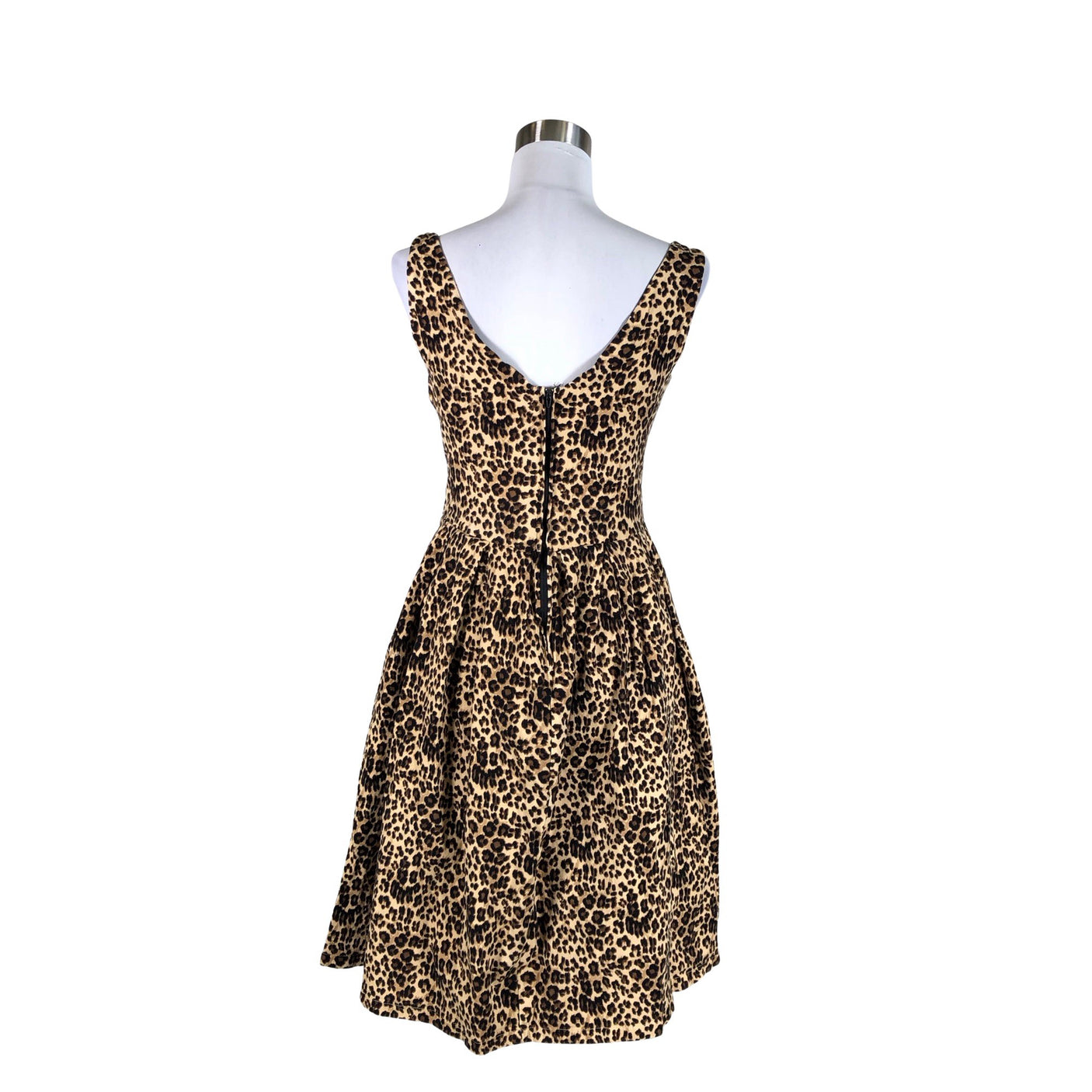 Naisten Lindy Bop - Trikoomekko, koko 38 - Beige (2)