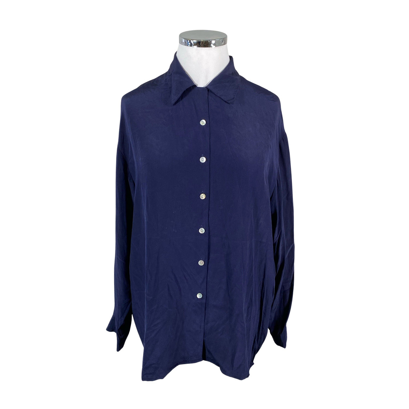 Naisten Stockmann Silk - Pusero, koko 48 - Sininen (1)