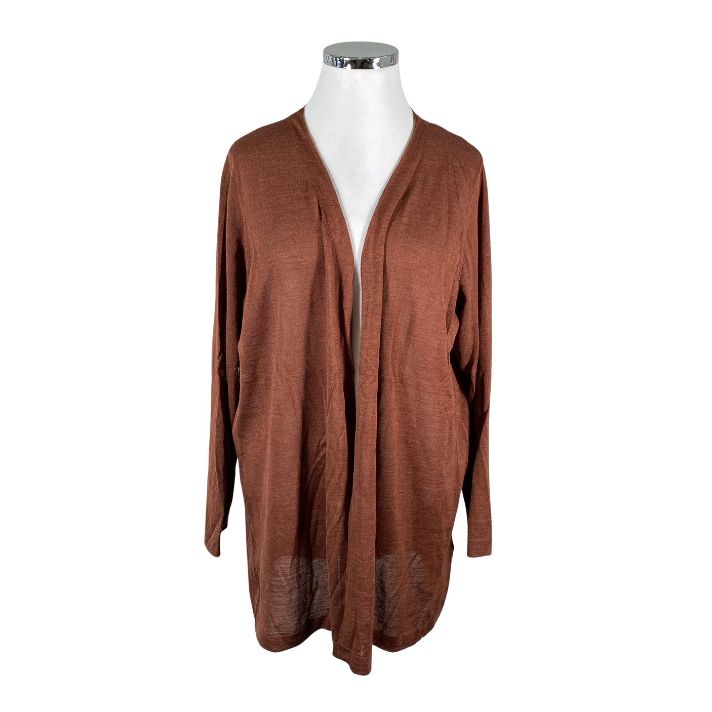 Naisten Alpa - Neuletakki, koko 46 - Ruskea (1)