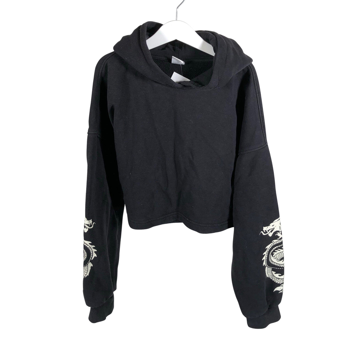 Tyttöjen Lindex - Huppari, koko 146 - 152 - Musta (1)