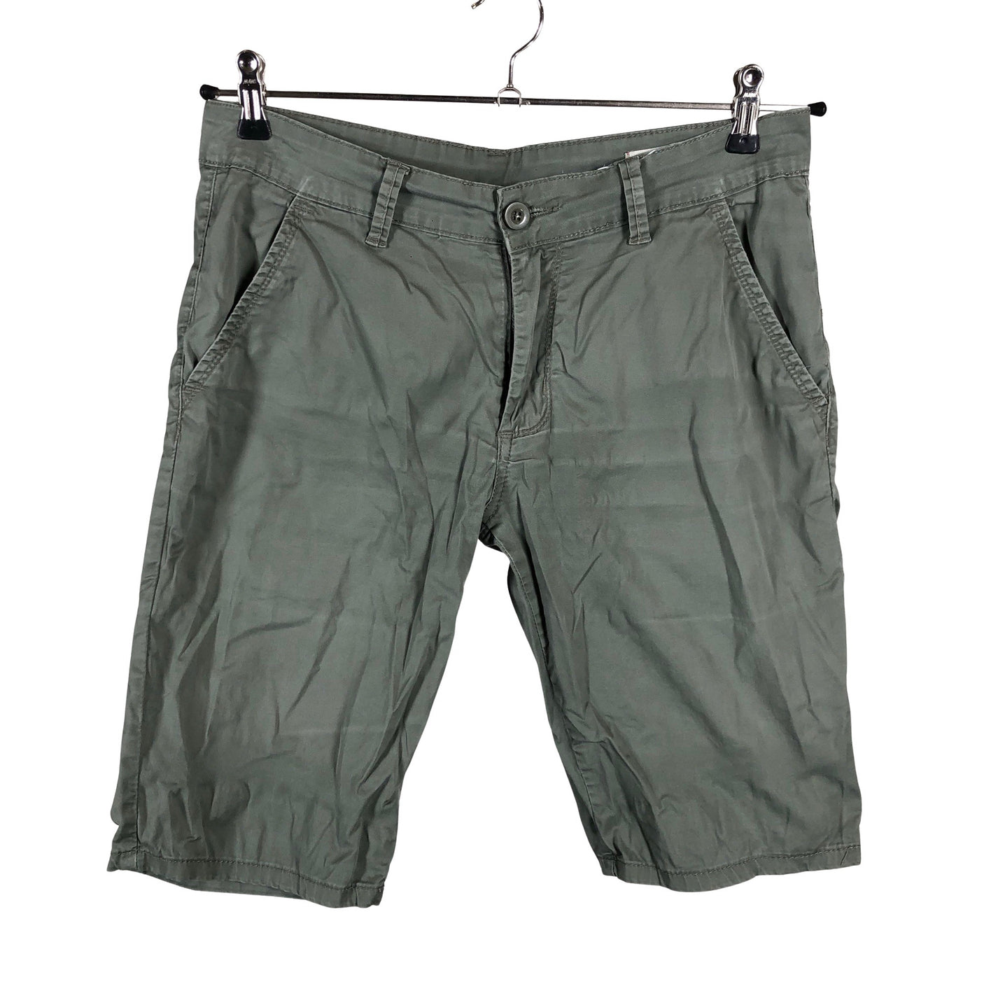 Miesten Leeyo Denim - Shortsit, koko W32 - Vihreä (1)